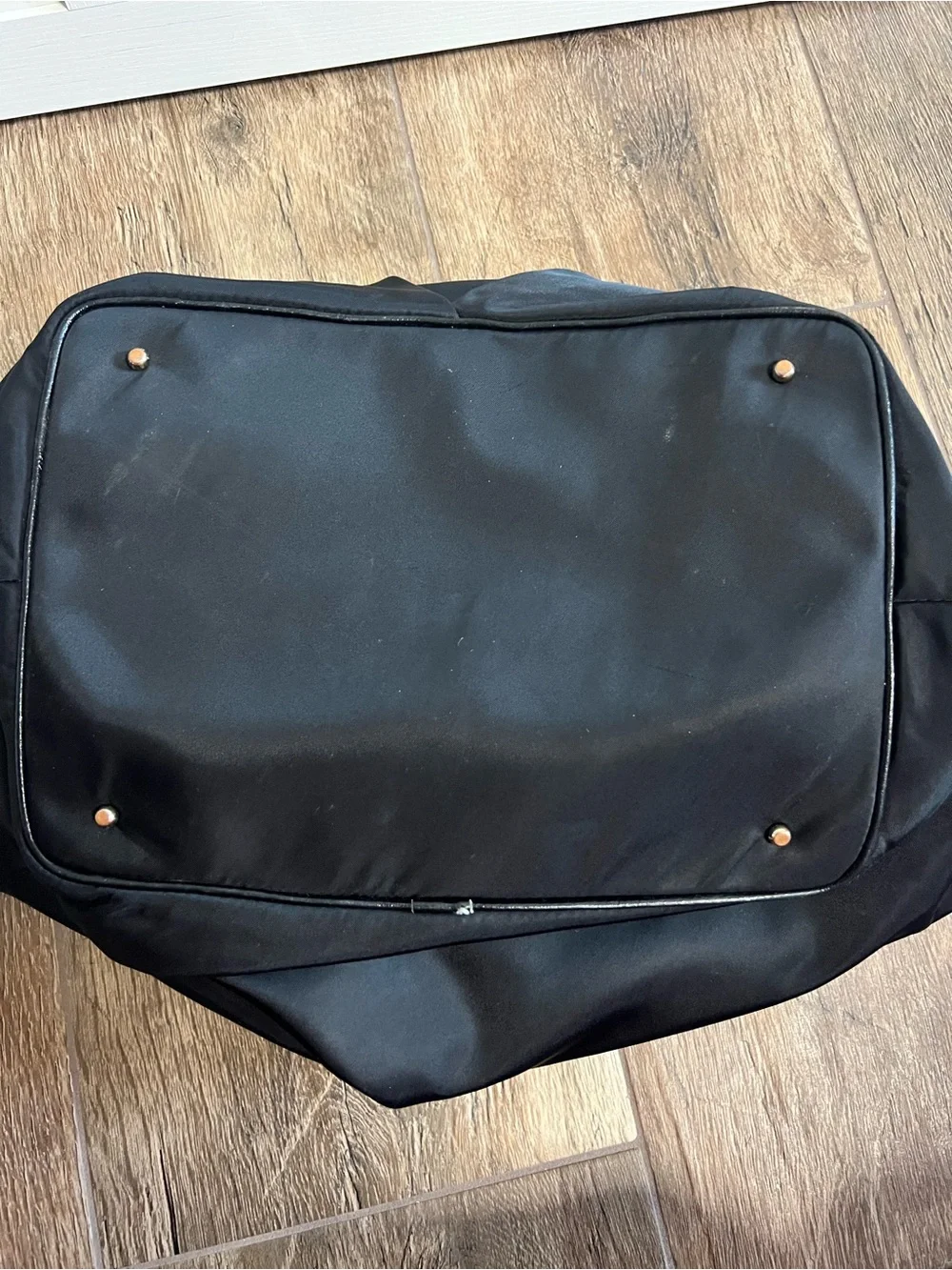 kate spade Black Satin Shoulder Bag with Bow